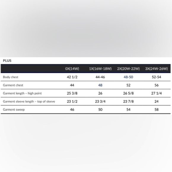 LANDSEND Women's Plus SunShade UPF 50 Long Sleeve Relaxed Rash Guard Swim Tee - Picture 2 of 2